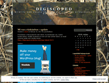 Tablet Screenshot of digiscoped.wordpress.com