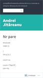 Mobile Screenshot of andreijitareanu.wordpress.com