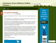 Tablet Screenshot of chitraez.wordpress.com