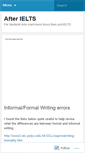 Mobile Screenshot of afterielts.wordpress.com