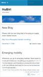 Mobile Screenshot of hubiri.wordpress.com