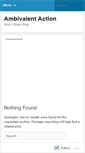 Mobile Screenshot of ambivalentaction.wordpress.com