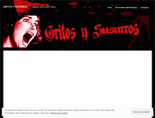 Tablet Screenshot of gritosysusurroshefzi.wordpress.com