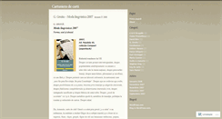 Desktop Screenshot of cartuse2.wordpress.com