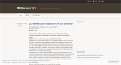 Desktop Screenshot of modivorce101.wordpress.com