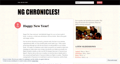 Desktop Screenshot of ngchronicles.wordpress.com