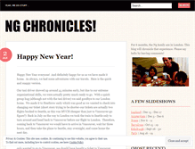 Tablet Screenshot of ngchronicles.wordpress.com