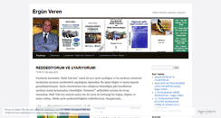 Desktop Screenshot of ergunveren.wordpress.com