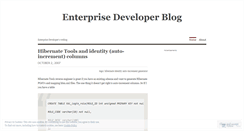 Desktop Screenshot of entdev.wordpress.com