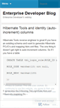 Mobile Screenshot of entdev.wordpress.com