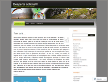 Tablet Screenshot of correquevola.wordpress.com