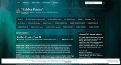 Desktop Screenshot of fenderrubber.wordpress.com