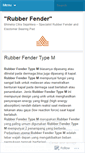 Mobile Screenshot of fenderrubber.wordpress.com