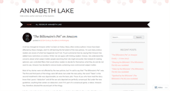 Desktop Screenshot of annabethlake.wordpress.com