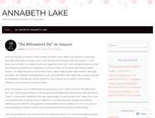 Tablet Screenshot of annabethlake.wordpress.com