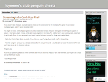 Tablet Screenshot of icynemocheats.wordpress.com