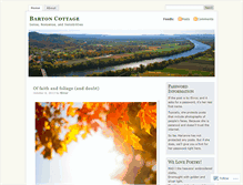 Tablet Screenshot of bartoncottage.wordpress.com