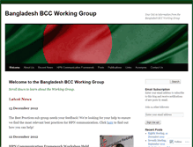 Tablet Screenshot of bdbccgroup.wordpress.com