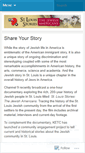 Mobile Screenshot of ketcstlstoriesjewishamericans.wordpress.com