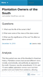 Mobile Screenshot of historyplantation.wordpress.com