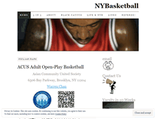 Tablet Screenshot of nybasketball.wordpress.com