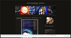 Desktop Screenshot of cdperezilustra.wordpress.com