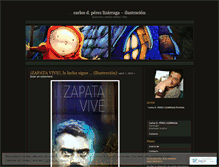 Tablet Screenshot of cdperezilustra.wordpress.com