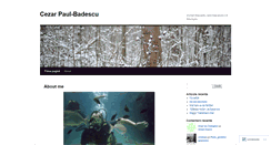 Desktop Screenshot of cpbadescu.wordpress.com