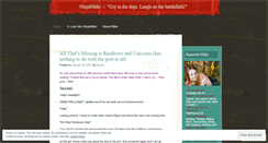 Desktop Screenshot of ninjanikki.wordpress.com