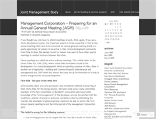 Tablet Screenshot of jointmanagementbody.wordpress.com