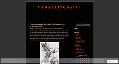 Desktop Screenshot of mydarlingdaisy.wordpress.com