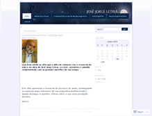 Tablet Screenshot of josejorgeletria.wordpress.com