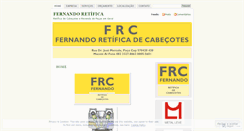 Desktop Screenshot of fernandoretificadecabecotes.wordpress.com