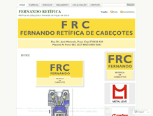Tablet Screenshot of fernandoretificadecabecotes.wordpress.com