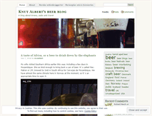 Tablet Screenshot of knutalbert.wordpress.com