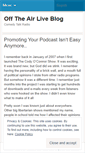 Mobile Screenshot of offtheairlive.wordpress.com