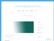 Tablet Screenshot of homeapplicances.wordpress.com