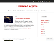 Tablet Screenshot of fabriziocoppola.wordpress.com