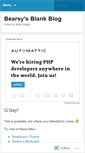 Mobile Screenshot of bearsy.wordpress.com