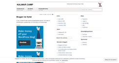 Desktop Screenshot of kalmarcamp.wordpress.com