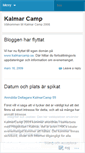 Mobile Screenshot of kalmarcamp.wordpress.com