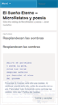 Mobile Screenshot of elsuenoeterno.wordpress.com