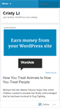 Mobile Screenshot of cristyli.wordpress.com
