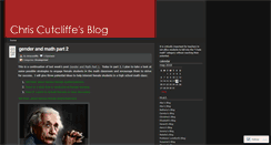 Desktop Screenshot of chriscutcliffe.wordpress.com