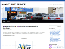 Tablet Screenshot of maxotoblog.wordpress.com