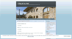 Desktop Screenshot of eljouhotel.wordpress.com