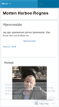 Mobile Screenshot of mhrognes.wordpress.com