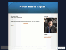 Tablet Screenshot of mhrognes.wordpress.com