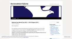 Desktop Screenshot of f1aeromodelism.wordpress.com