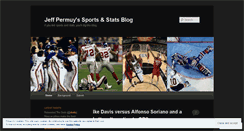 Desktop Screenshot of jpsportstats.wordpress.com